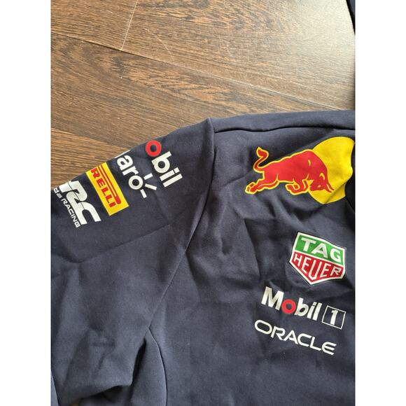 Red Bull Racing F1 Official Team Pullover Hoodie Sweatshirt - XL - Picture 3 of 13